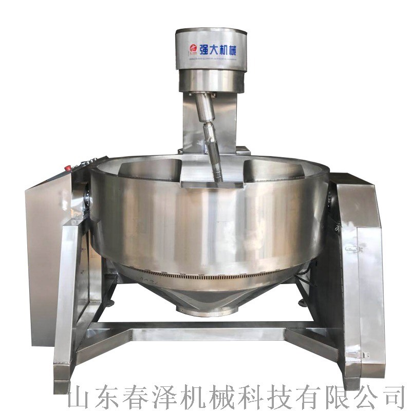 春澤機(jī)械出售新款電磁加熱全自動行星攪拌鍋