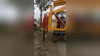小四輪式地基護欄打樁機