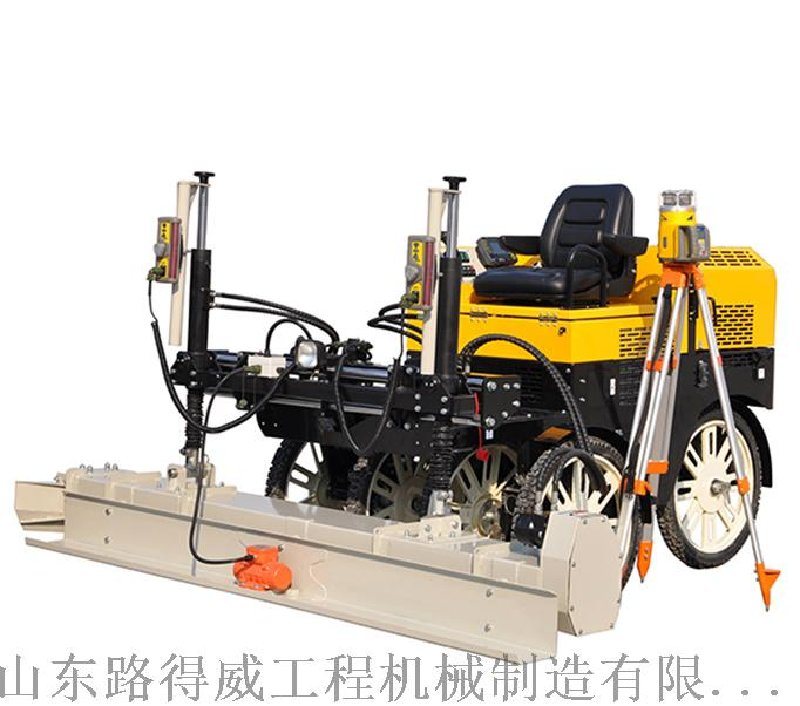 駕駛激光整平機，整平頭整平機，左右滑移整平機，施工激光整平機