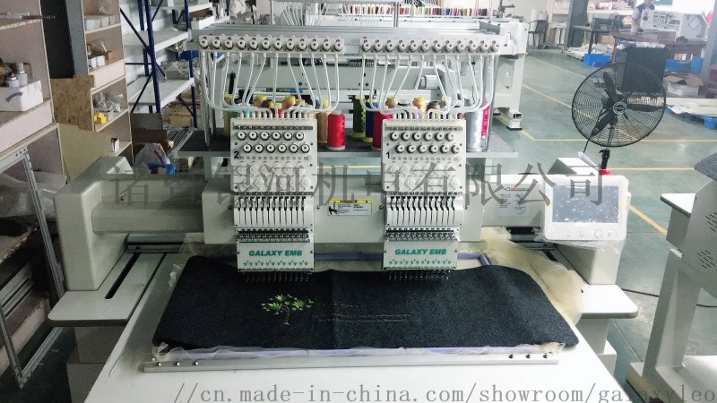 工廠直銷全自動(dòng)兩頭鞋繡電腦繡花機(jī) 多頭帽?成衣繡鞋面鞋墊繡機(jī)可定制