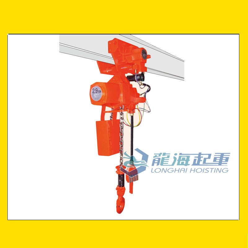 2噸VMX三榮氣動(dòng)葫蘆,揚(yáng)程3m,用于易燃易爆場合