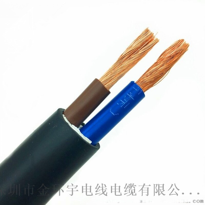 RVV2芯軟護(hù)套電源線信號(hào)線