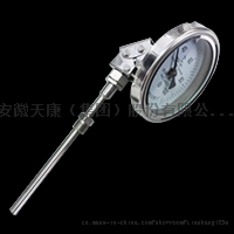 天康萬(wàn)向型WSS-481雙金屬溫度計(jì)WSS-481W