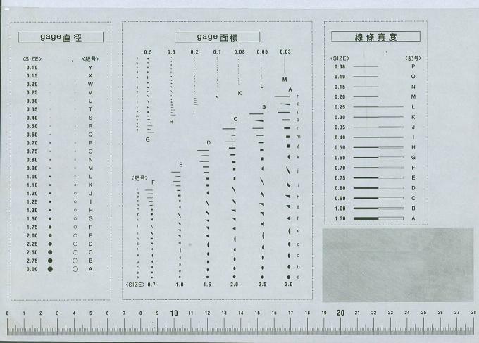 污點(diǎn)線規(guī)（ZY-03）