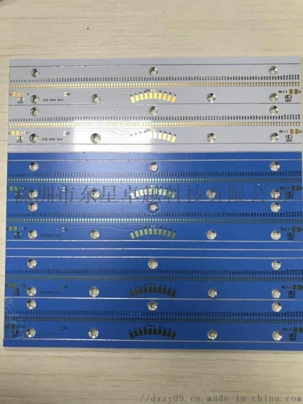 COB倒裝技術鋁基板沉金工藝7030廠家生產定制