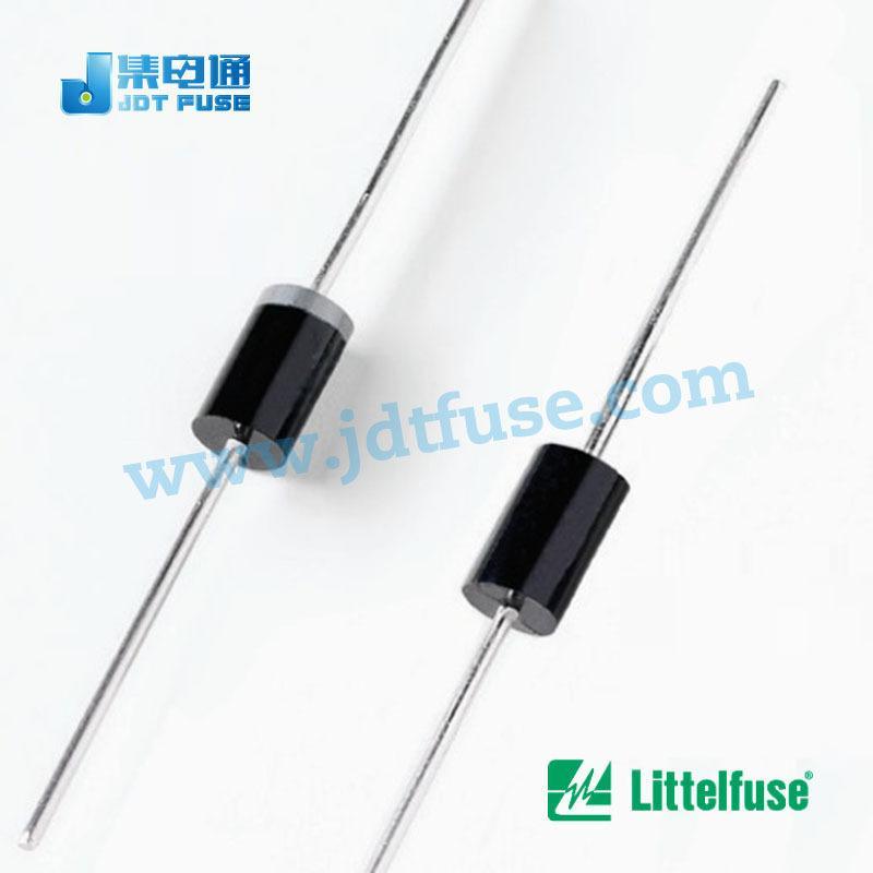 1.5KE400A 瞬態(tài)抑制二極管 TVS插件二極管1500W 深圳 Littelfuse