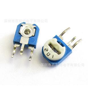 廠家直銷微調(diào)電阻,103可調(diào)電阻,立式可調(diào)電阻102
