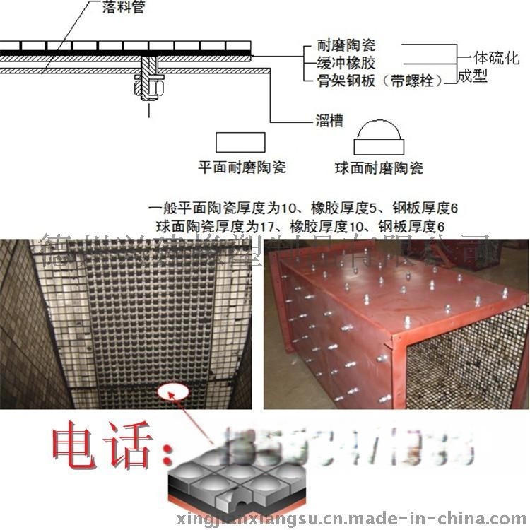 化工管道耐腐蝕  陶瓷襯板安裝規(guī)程