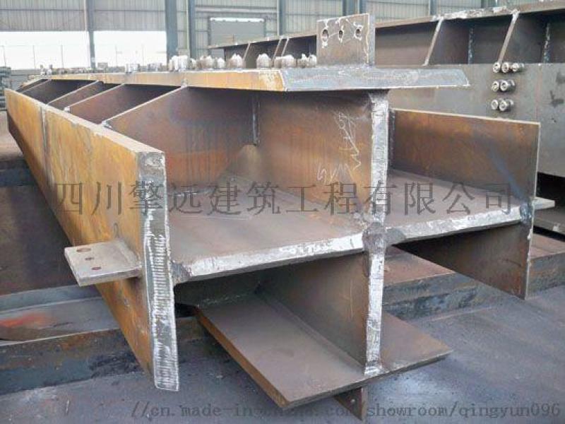 四川熱軋焊接H型鋼十字柱箱型柱生產(chǎn)加工廠家