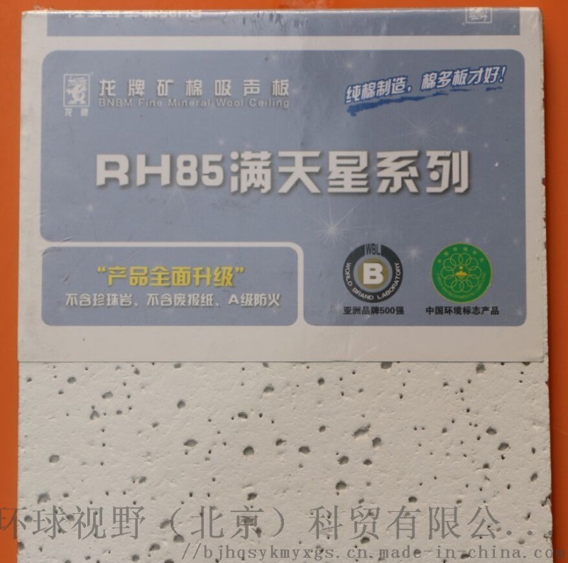 龍牌滿天星600x600x12礦棉板A級防火吸音板