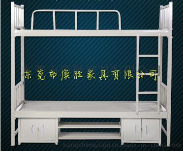 方管床生產廠家批發員工宿舍方管床-雙層方管鐵床多少錢